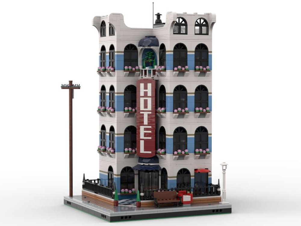 Lego Corner Hotel
