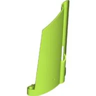 Technic Panel Fairing #21 Large Long, Small Hole, Side B / Lime