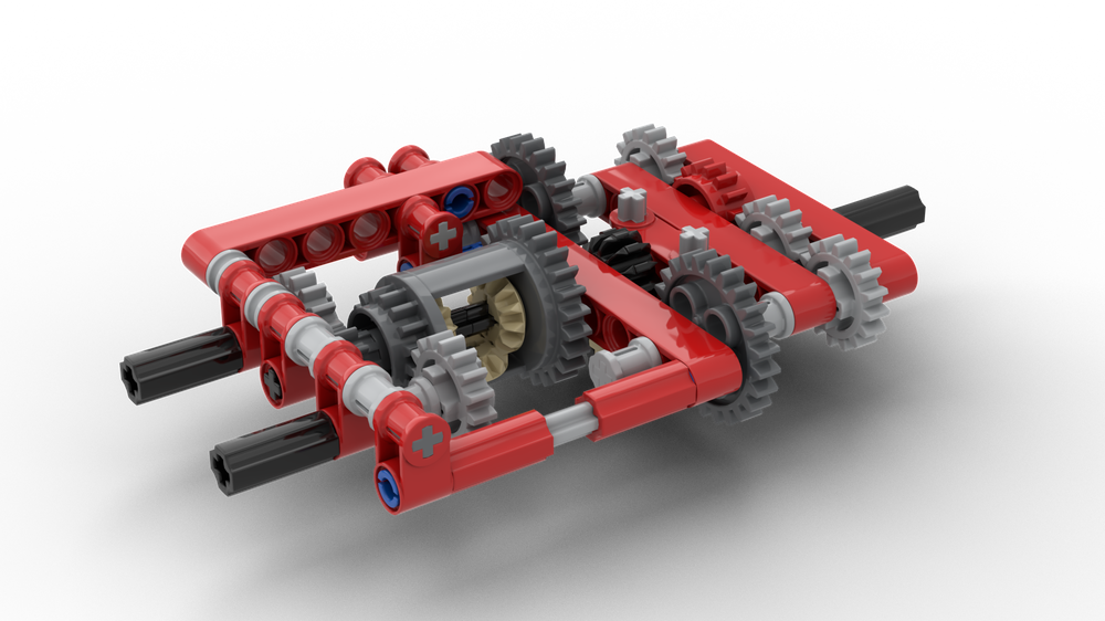 Lego Rotational XOR-Gate