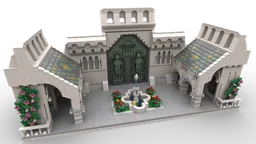 Gondor Palace Courtyard