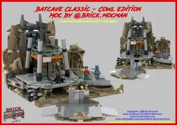 Batcave Classic Set - (Cowl Edition)