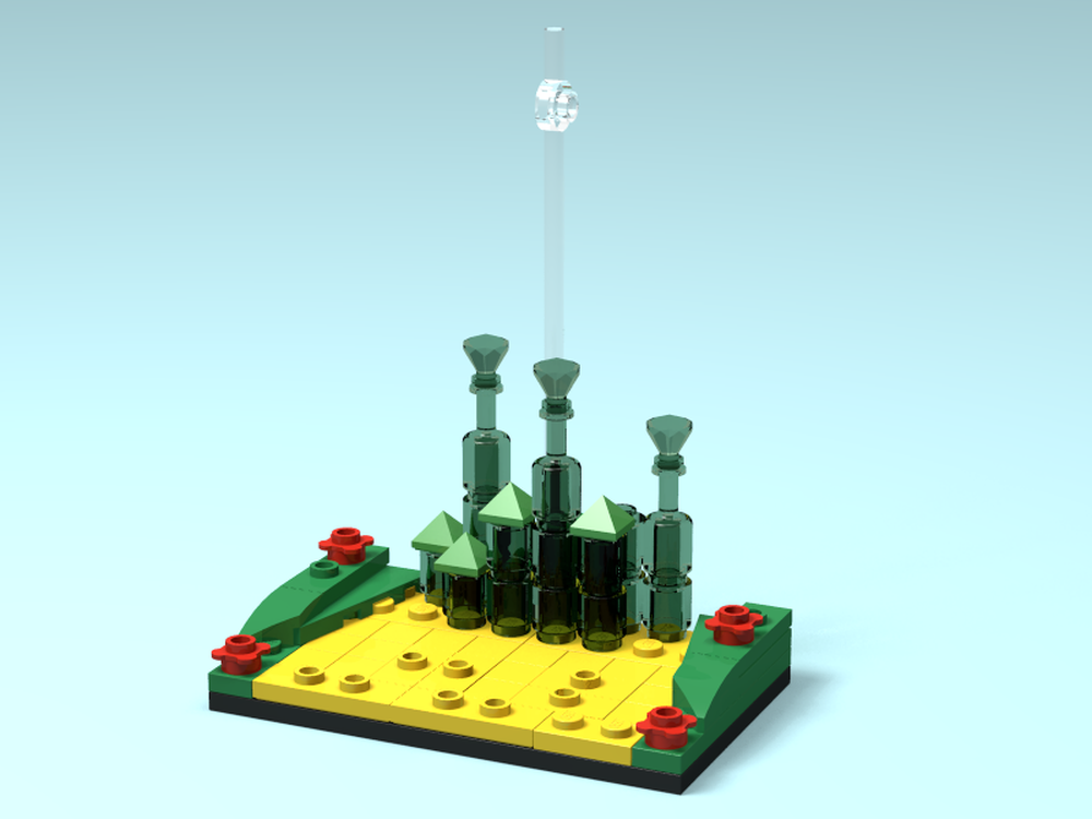 Lego Wizard of Oz Minifigure Display