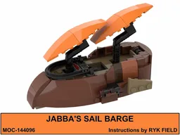 Jabba's Sail Barge Microfighter