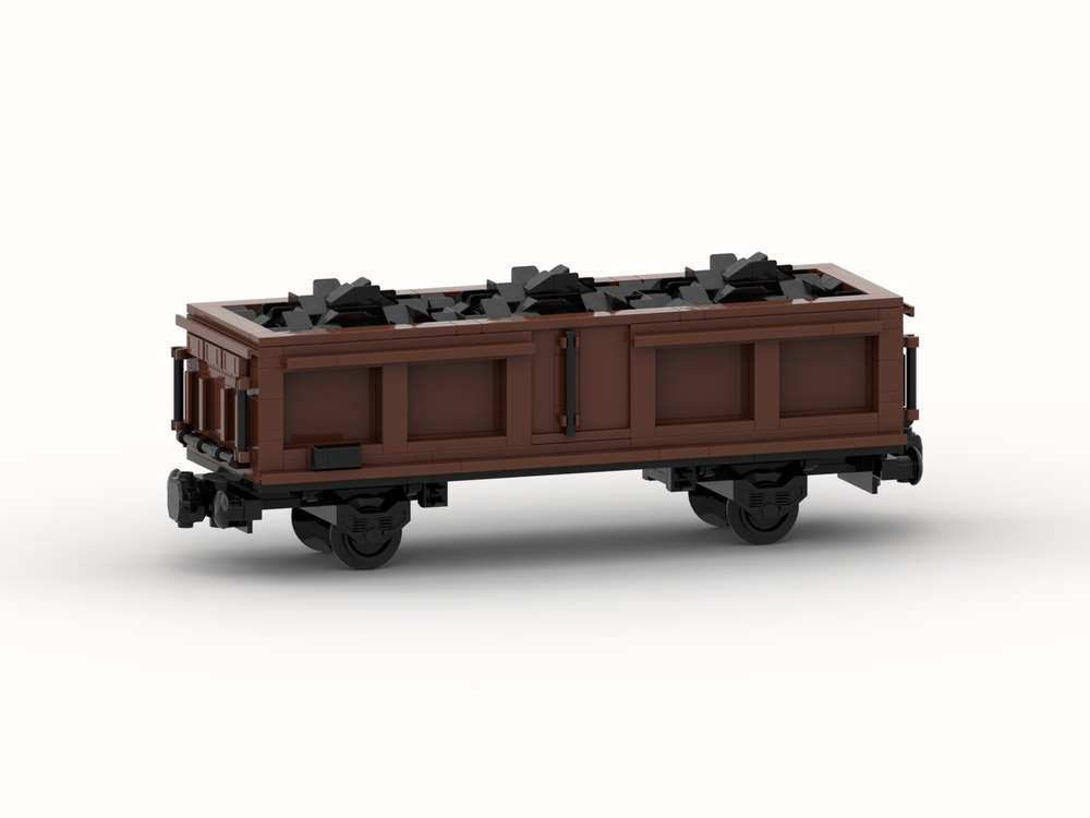 Lego Open Freight Wagon (8w)