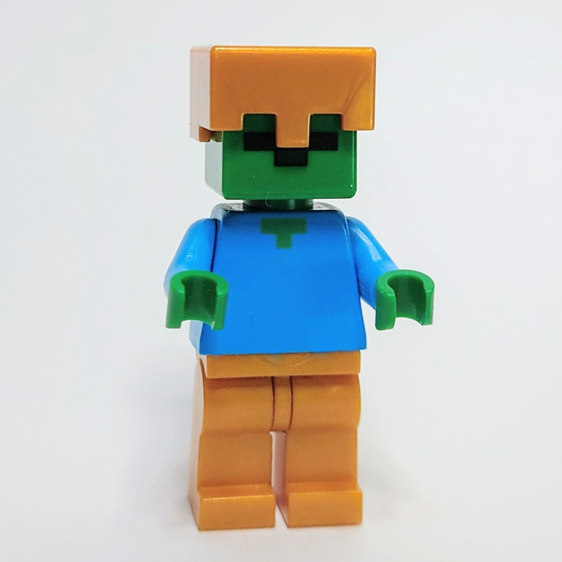 Lego Zombie with Gold Helmet and Legs