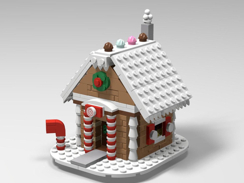 Lego Gingerbread House Modification