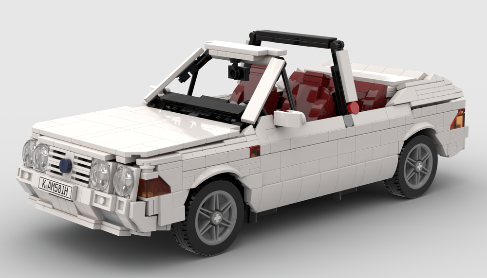 Lego Fiat Ritmo Supercabrio Lingotto 100 S