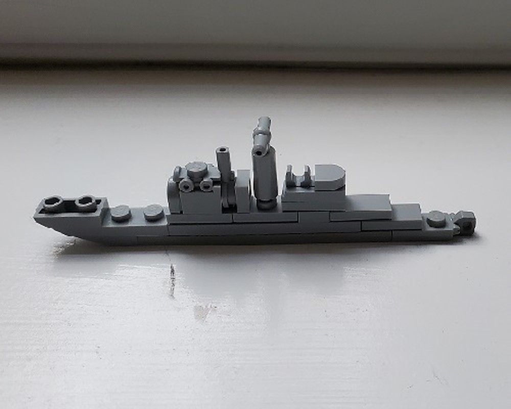 Lego Nano Ticonderoga Class Guided Missile Cruiser