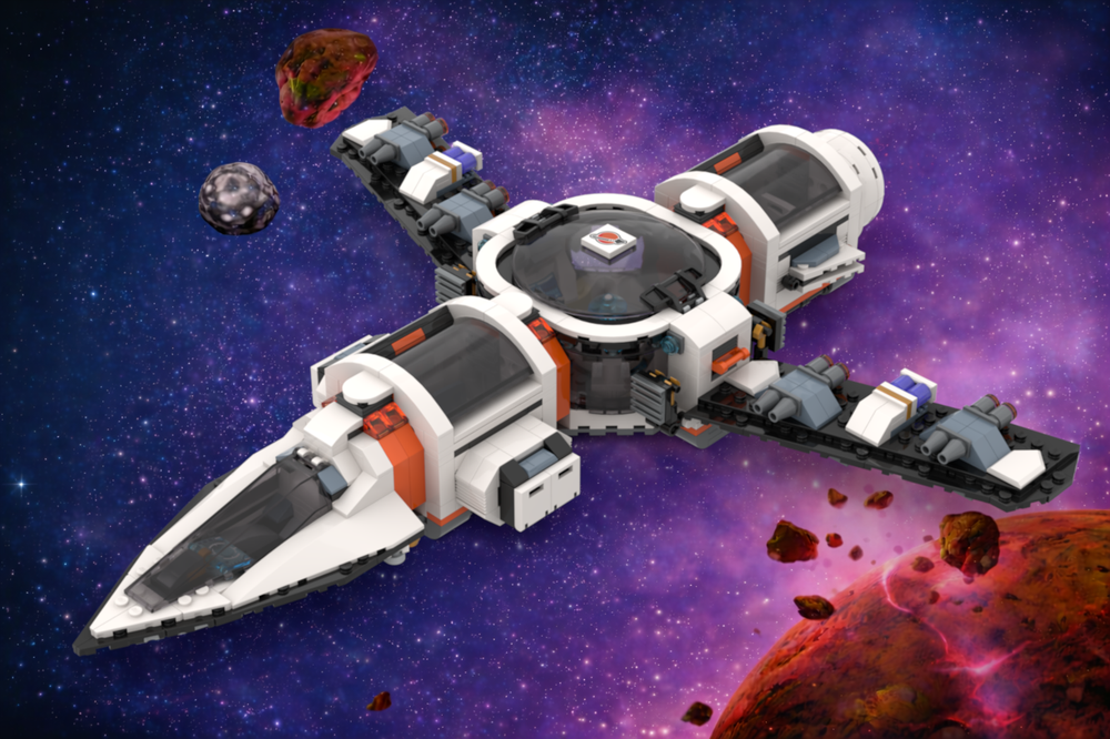 Lego Modular Spaceship Alpha