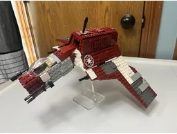 Republic Attack Shuttle Alternate Build Using Set 75354