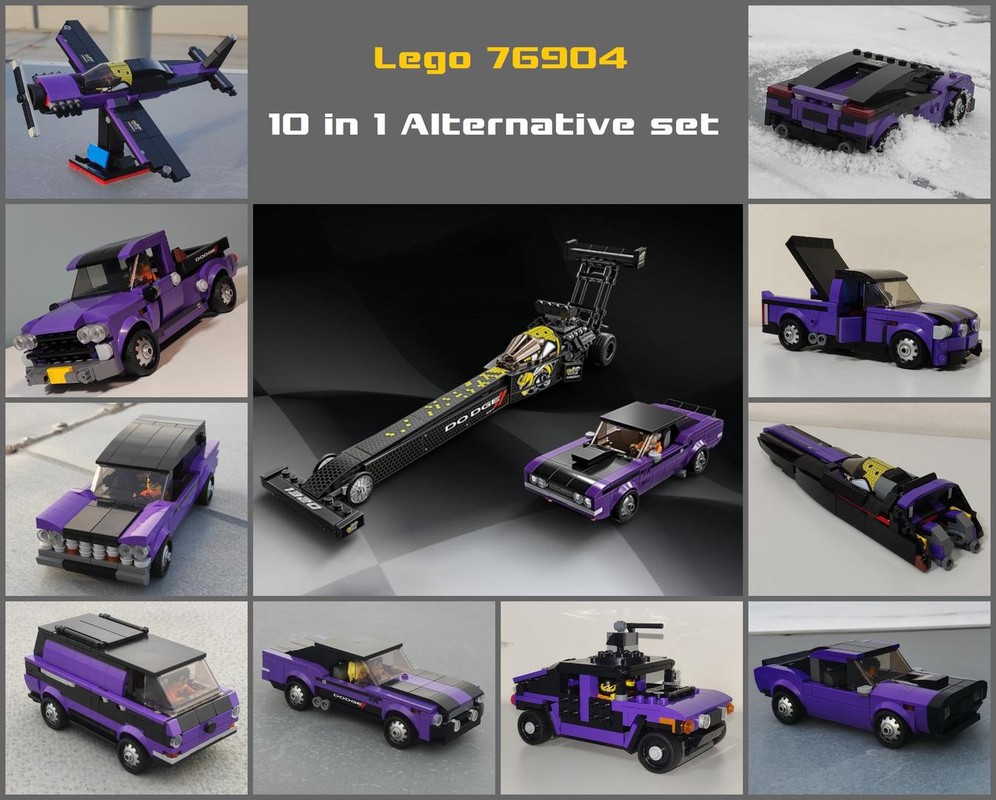 Lego 76904 10 in 1 set