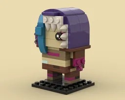 BrickHeadz of Jinx Ep. 9 from Arcane - League of Legends