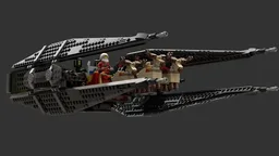Santa's TIE Fighter