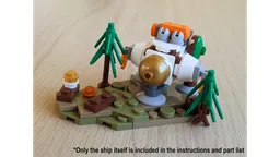 Outer Wilds Hatchling's ship Miniature version