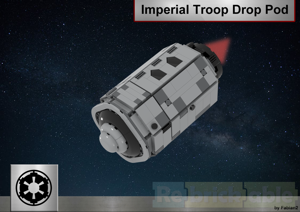 Lego Imperial Troop Drop Pod