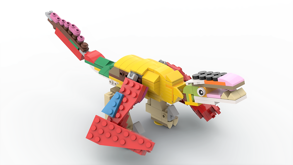 Lego Raptor (LEGO 40411 Alternate)