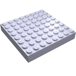 Brick 8 x 8 / Light Violet