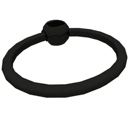 Attachment Ring (DOTS) / Black