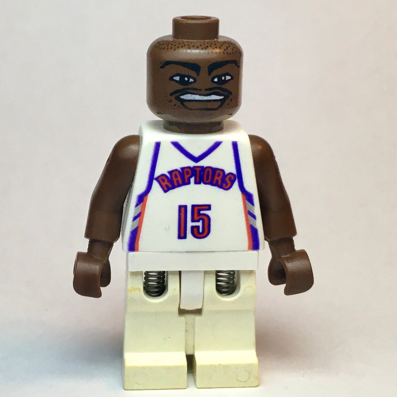 Lego Vince Carter, Toronto Raptors #15, White