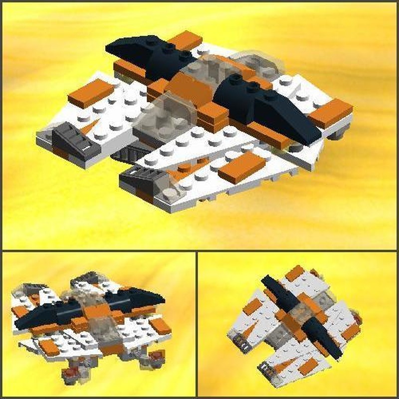 Lego Desert Speeder (5762-1 [x2] Alt Build)