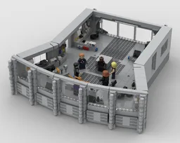 Marvel Avengers Helicarrier Laboratory Scenery