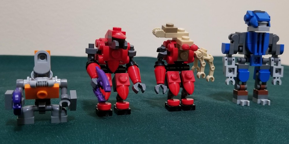 Lego Halo Covenant Aliens (Elite, Grunt, Flood Elite, Brute)