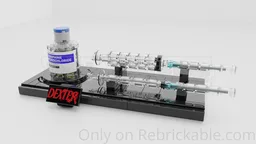 Dexter Morgan's Syringe Kit Display