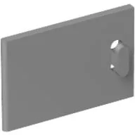 Cupboard 2 x 3 x 2 Door / Light Bluish Gray
