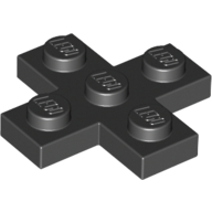 Lego Plate 3 x 3 Cross