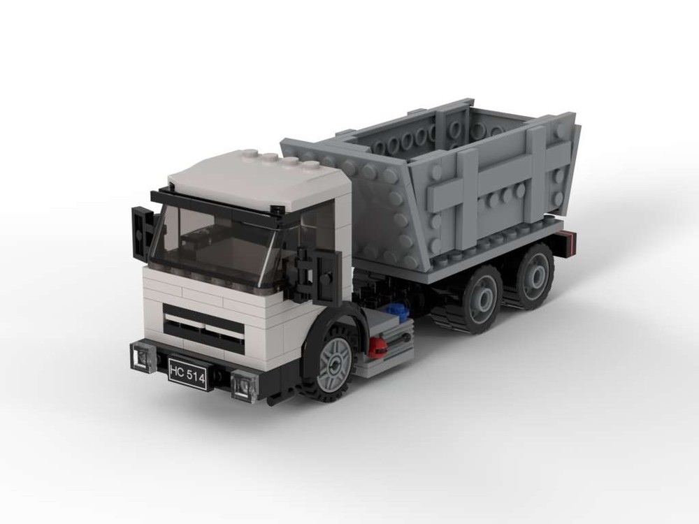 Lego Dump Truck - minifig scale