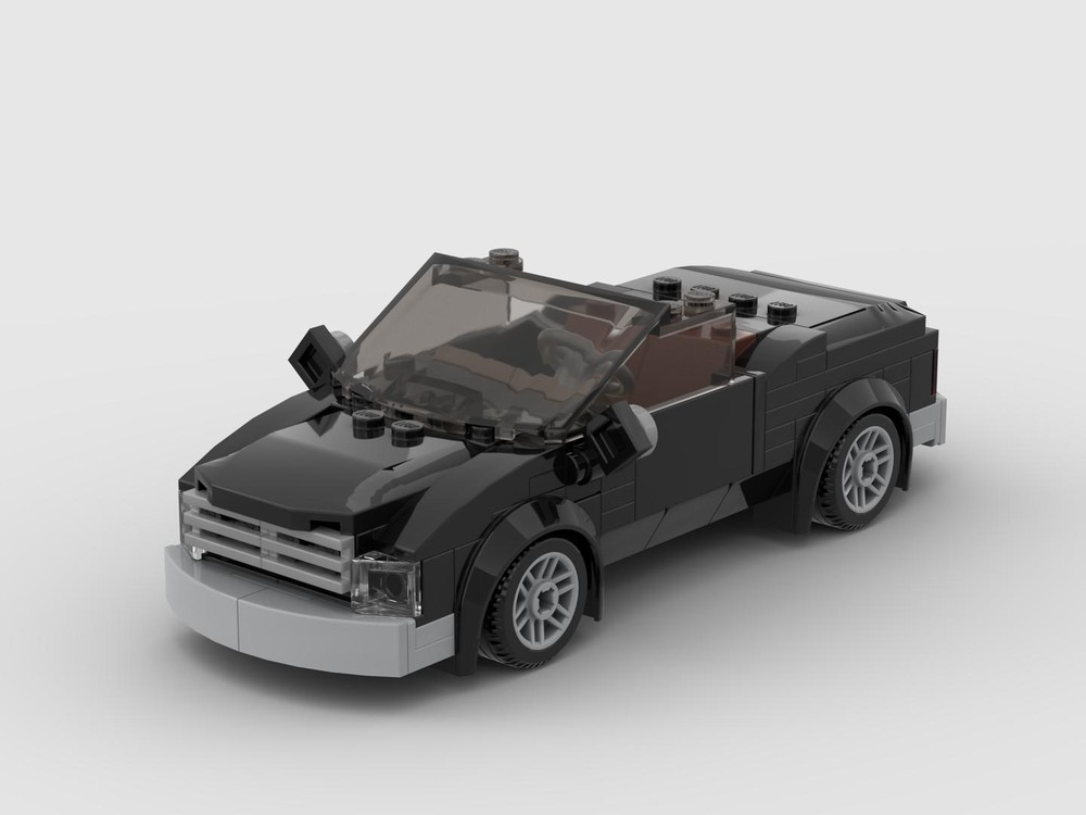 Lego Black 6-Wide Coupe