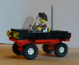 Black car 4x4 modification of 6627