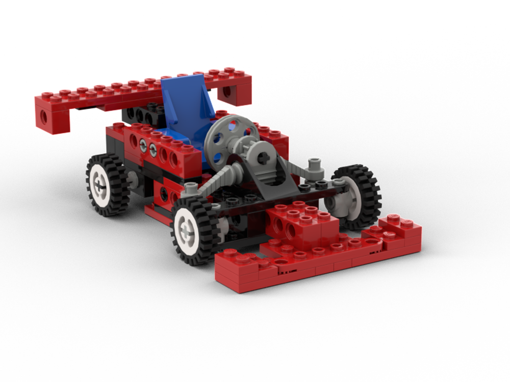 Lego F1 race car