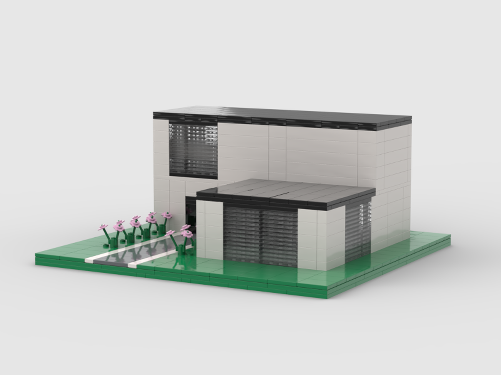 Lego Modular Modern House