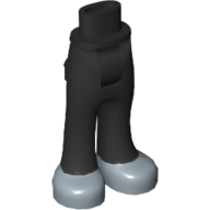 Lego Minidoll Hips and Trousers with Back Pockets with Sand Blue Shoes / Black