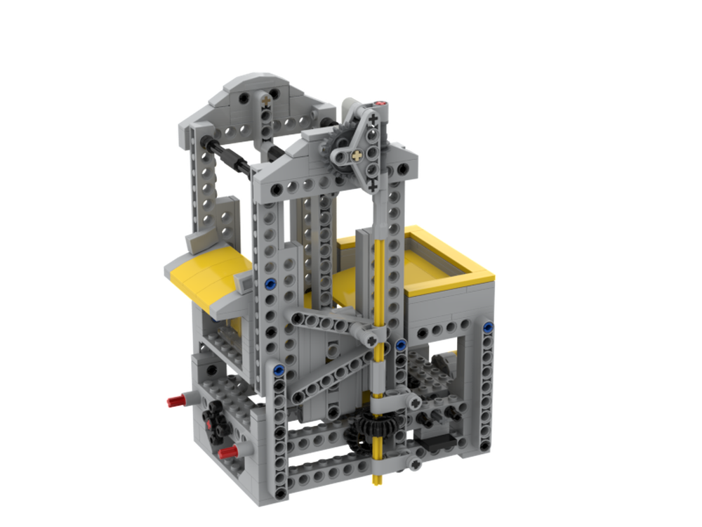 Lego Remix Bart's Single Stepper Mini with shared power
