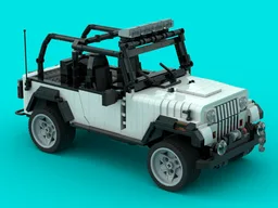 Jeep Wrangler, Round Headlights, Off-road