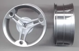 Wheel 70 x 28 mm Futuristic / Metallic Silver
