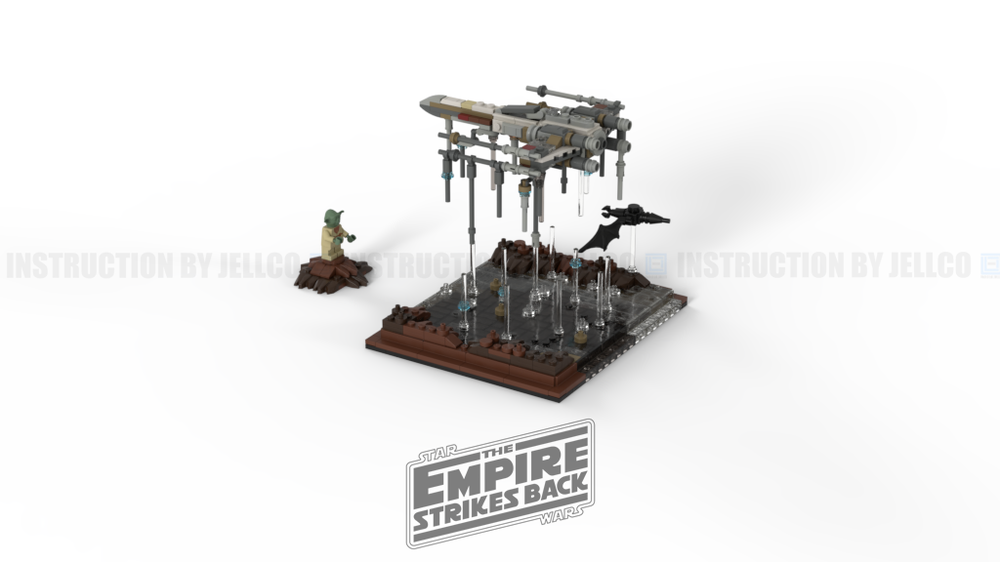Lego Micro Diorama : DAGOBAH Renewal (Episode V)