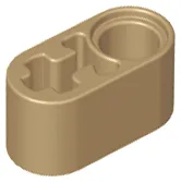 Technic Beam 1 x 2 Thick with Pin Hole and Axle Hole