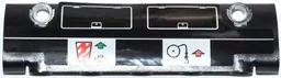 Technic, Panel Curved 11 x 3 with 2 Hatches and Operating Instructions Pattern Model Left Side (Sticker) - Set 42008
