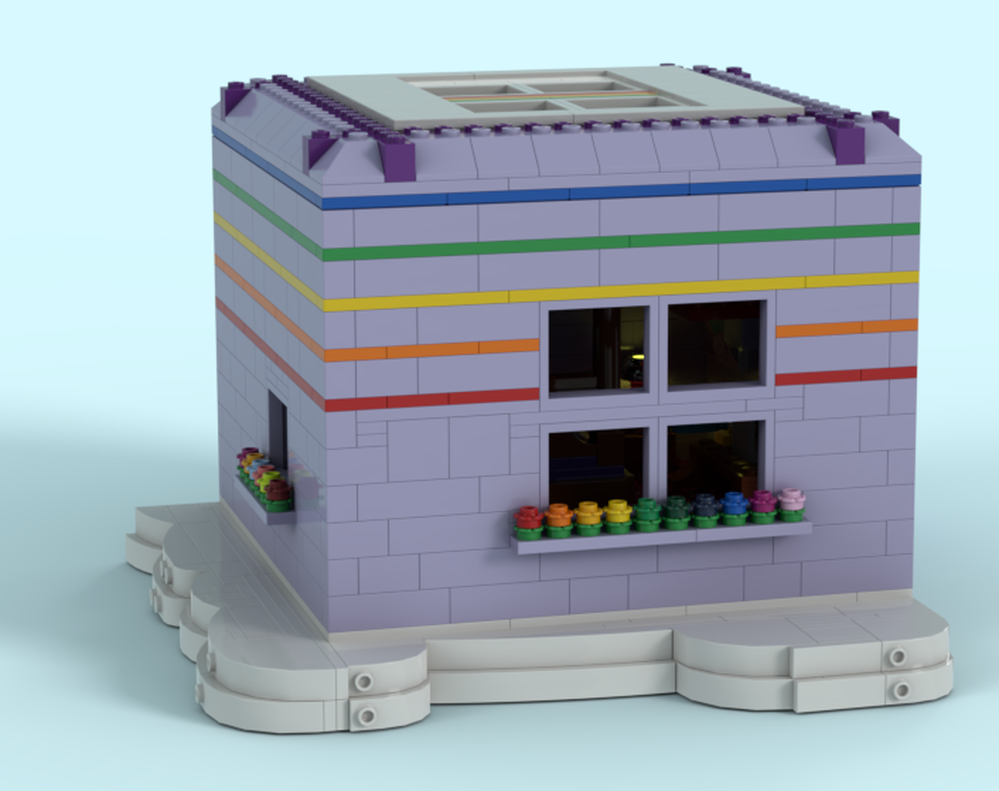 Lego Unikitty palace module 1- bedroom