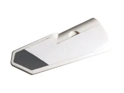 Technic, Panel Fairing #22 Very Small Smooth, Side A with Dark Bluish Gray Stripe and White Background Pattern (Sticker) - Set 42096