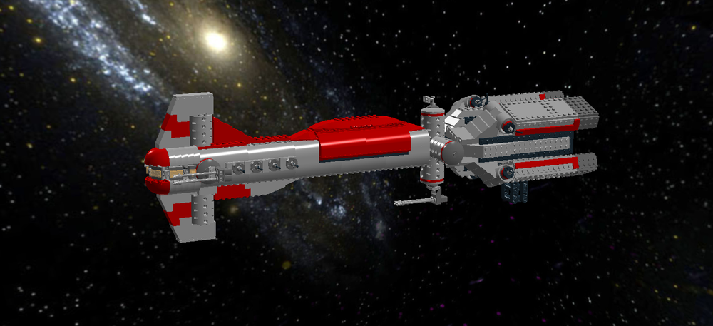 Lego Thranta-class corvette