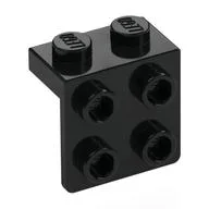 Bracket 1 x 2 - 2 x 2 / Black