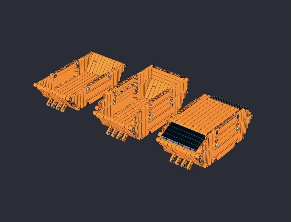 Lego Technic roll-off tipper