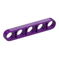 Technic Beam 1 x 5 Thin / Purple
