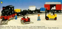 Freight Steam Train