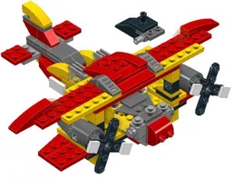 5866 dual prop plane