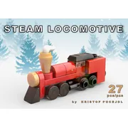 Red steam train